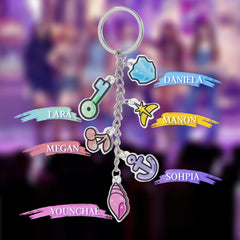Lara Manon Daniela Pendant Keychain