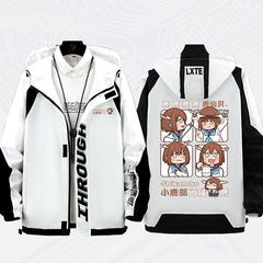 Men's and Women's Anime Hooded Thin Jacket