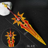 Game Metal Sword Model Ornament