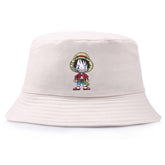 Luffy Embroidered Bucket Hat
