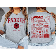 Unisex Peter Parker Spider T-shirt Sweatshirt
