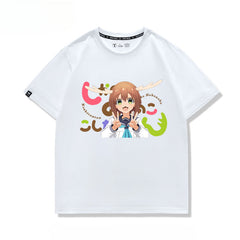 Unisex Anime Graphic Short-sleeved T-shirt