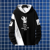 Men's Game Color Block Hooded Jacket