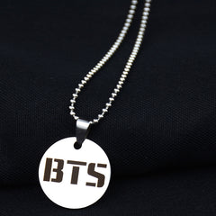 Trendy Kpop Stainless Steel Necklace