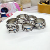 KPOP Name Logo Ring