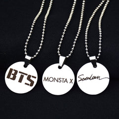Trendy Kpop Stainless Steel Necklace