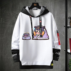 Unisex Vtuber Pattern Pullover Hoodie