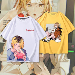 Unisex Kenma Anime Short Sleeve T-Shirt