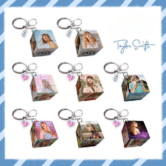Taylor Rubik's Cube Pendant Keychain