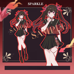 Women's Game Sparkle Cos Sailor Top Skirt