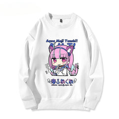 Women's Vtuber Anime Crew Neck Sweatshirt