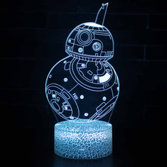 Death Star Millennium 3D Night Light