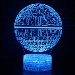 Death Star Millennium 3D Night Light