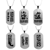 Game Stainless Steel Keychain Necklace