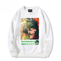 Unisex Anime Pattern Pullover Hoodie