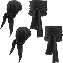 Medieval Pirate Headscarf Belt Two-piece Set