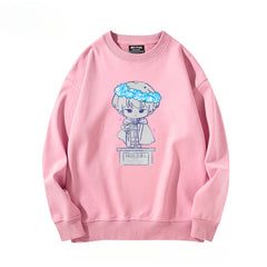 Women's Anime Cos Crew Neck Sweatshirt