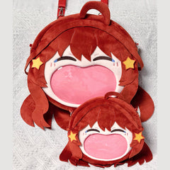 Anime Big Mouth Plush Backpack