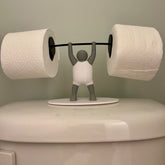Weightlifter Toilet Paper Holder