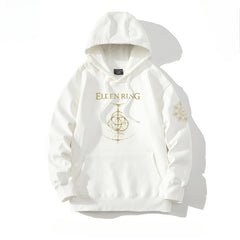 Unisex Game Logo Printed Loose Hoodie