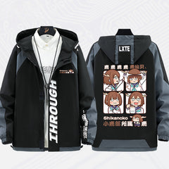 Men's and Women's Anime Hooded Thin Jacket