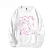 Unisex Anime Graphic Crew Neck Sweatshirt