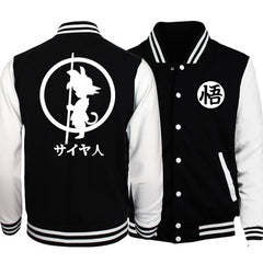 Trendy Unisex Comic Printed Sports Baseball Coat