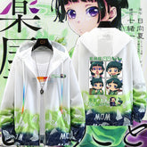 Casual Anime Pattern Thin Sunscreen Jacket