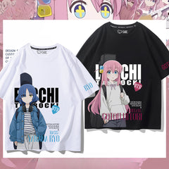 Versatile Women's Anime Cotton T-Shirt