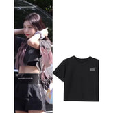 Yeji Women's Short Sleeve Crop T-shirt