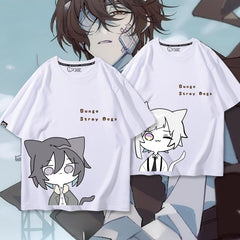 Trendy Anime Graphic Cotton Loose T-Shirt