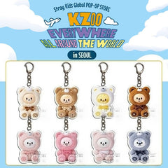 SKZ Global Doll Pendant Acrylic Keychain Set