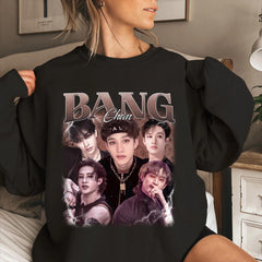 Bang Chan Graphic Aesthetic T-shirt Top