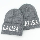 Trendy LALISA Letter Knitted Hat