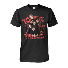 1D Characters Print Unisex Shirt