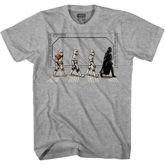 Death Star Road Stormtrooper Crossing Mens T-Shirt