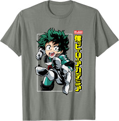 Izuku Midoriya Deku Action Pose T-Shirt