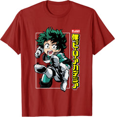 Izuku Midoriya Deku Action Pose T-Shirt