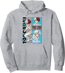 Todoroki Half-Cold Half Hot Pullover Hoodie
