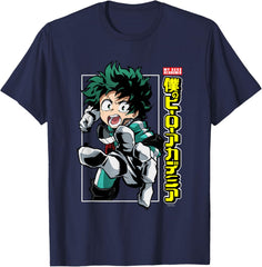 Izuku Midoriya Deku Action Pose T-Shirt