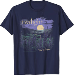 Unisex The Meadow Flowers and Moon Souvenir Movie T-Shirt