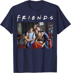 Friends Classic Logo Portrait T-Shirt