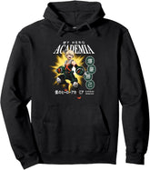 Katsuki Bakugo Burst with Icons Pullover Hoodie