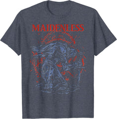 Unisex Maidenless Graphic Crew Neck T-Shirt