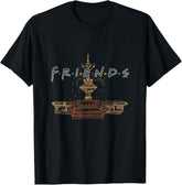 Friends Couch Fountain Graphic T-Shirt