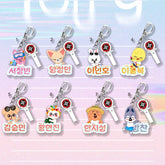 SKZ Doll Pendant Bag Acrylic Keychain