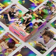 KPOP Holographic Laser PhotoCard Sticker
