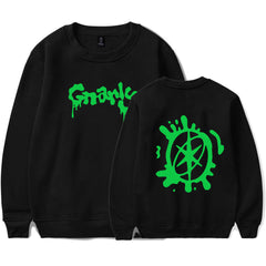 Unisex Kpop Gnarly Logo Crew Neck Sweatshirt