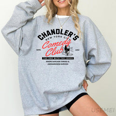Chandler Friends Pullover Sweatshirt