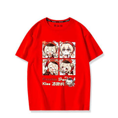 Unisex Cute Game Graphic Short Sleeve T-Shirt